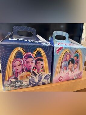 McDonald KPop Demon Hunters Meal box